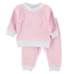 Feetje Pyjama Wafel Pink