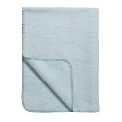 Meyco Ledikantdeken Uni Lichtblauw 100x150