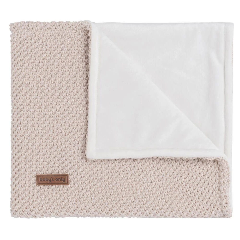 Baby's Only Wiegdeken Soft Sparkle Goud-ivoor Mêlee 3 Baby's Only Wiegdeken Soft Sparkle Goud-ivoor Mêlee