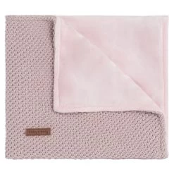 Baby's Only Wiegdeken Soft Sparkle Zilver-roze Mêlee