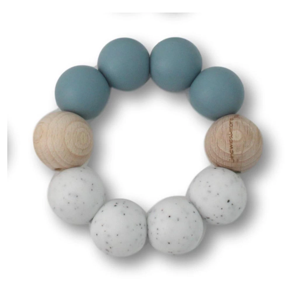 Basic Chewie Dusty Bleu / Wit Gritt 3 Basic Chewie Dusty Bleu / Wit Gritt