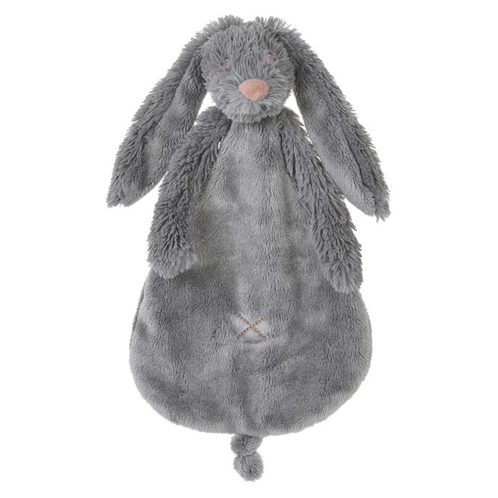 Happy Horse Deep Grey Rabbit Richie Knuffeldoekje 25 Cm 3 Happy Horse Deep Grey Rabbit Richie Knuffeldoekje 25 Cm