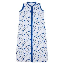 Meyco Zomerslaapzak 70 Cm Dots Bright Blue