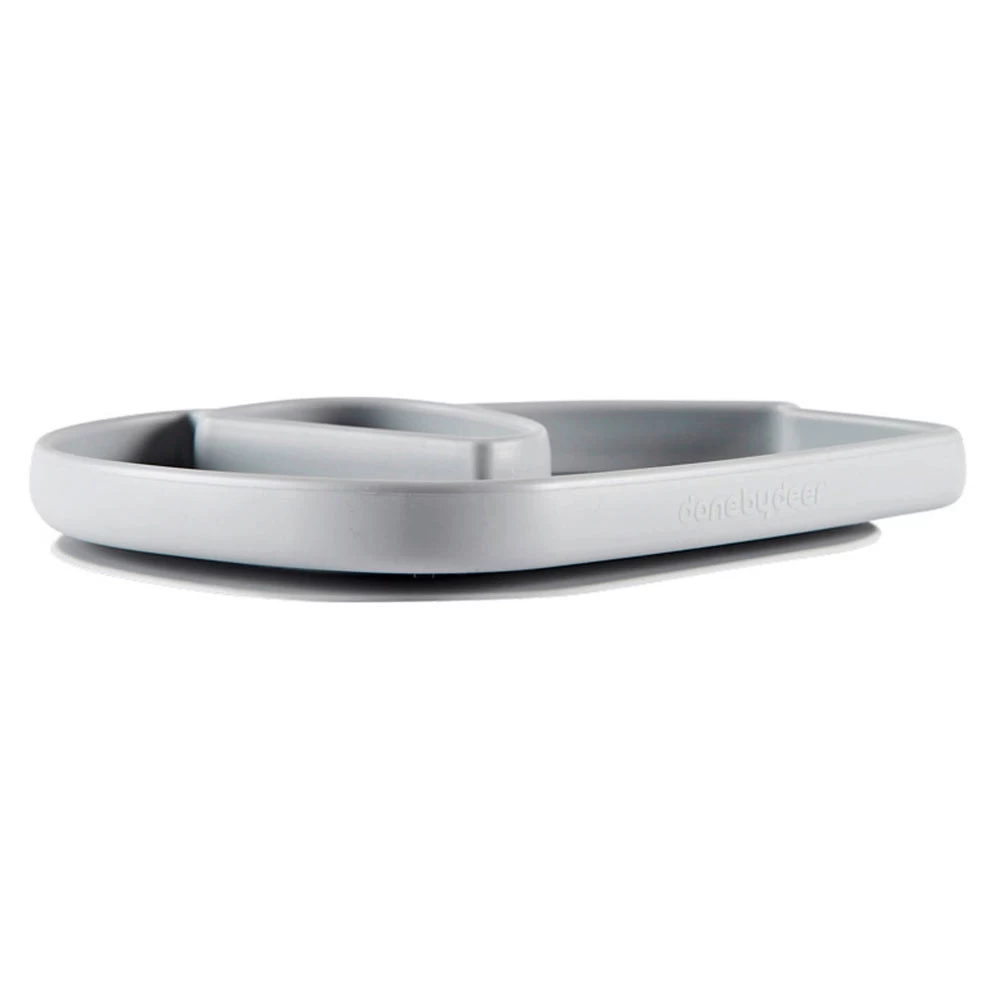 Done By Deer Siliconen Stick & Stay Bord Elphee Grey 4 Done By Deer Siliconen Stick & Stay Bord Elphee Grey - Afbeelding 2