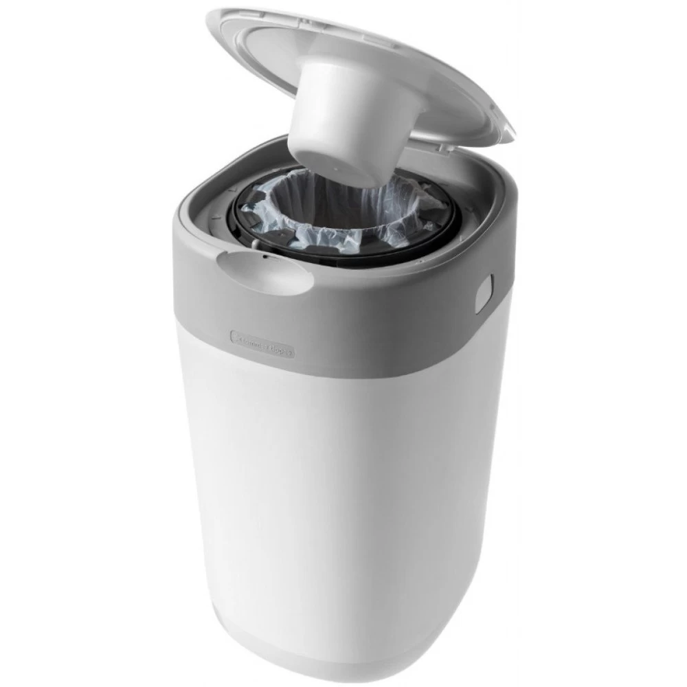 Tommee Tippee Sangenic Twist & Click Luieremmer White (incl. 1 Navulling) 4 Tommee Tippee Sangenic Twist & Click Luieremmer White (incl. 1 Navulling) - Afbeelding 2
