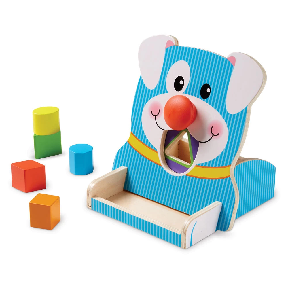 Melissa & Doug Spin & Feed Shape Sorter 4 Melissa & Doug Spin & Feed Shape Sorter - Afbeelding 2