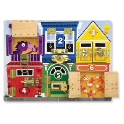 Melissa & Doug Speelbord Sloten En Grendels -Babyproducten Verkoop image 21496
