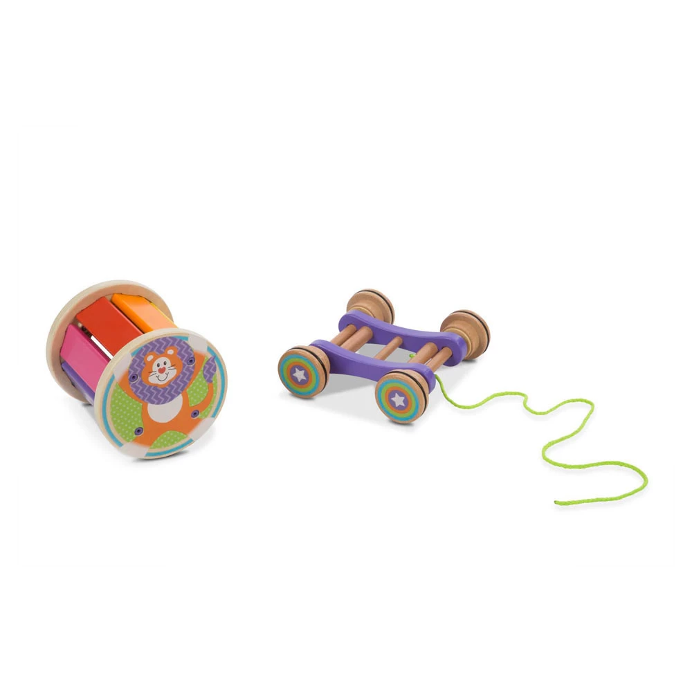 Melissa & Doug Pull & Play Xylofoon 4 Melissa & Doug Pull & Play Xylofoon - Afbeelding 2