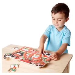 Melissa & Doug Geluidenpuzzel Boerderijdieren -Babyproducten Verkoop image 21552