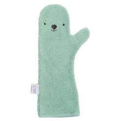 Nifty Baby Shower Glove Green Bear