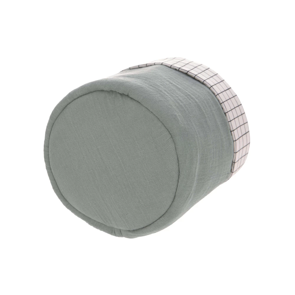 LÄSSIG Laessig Opbergmanden Set 3 Stuks Muslin Green, 100% Organisch Katoen 7 LÄSSIG Laessig Opbergmanden Set 3 Stuks Muslin Green, 100% Organisch Katoen - Afbeelding 5