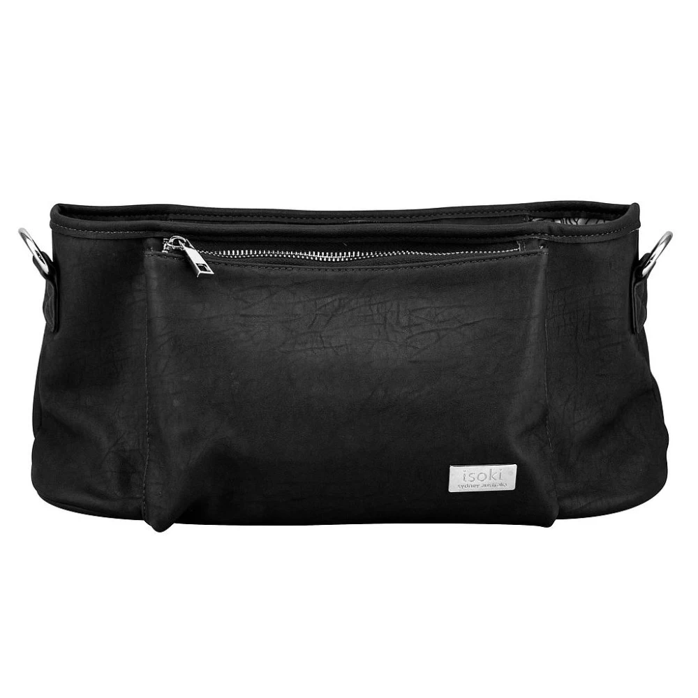 Isoki Kinderwagen Organizer Zwart 3 Isoki Kinderwagen Organizer Zwart
