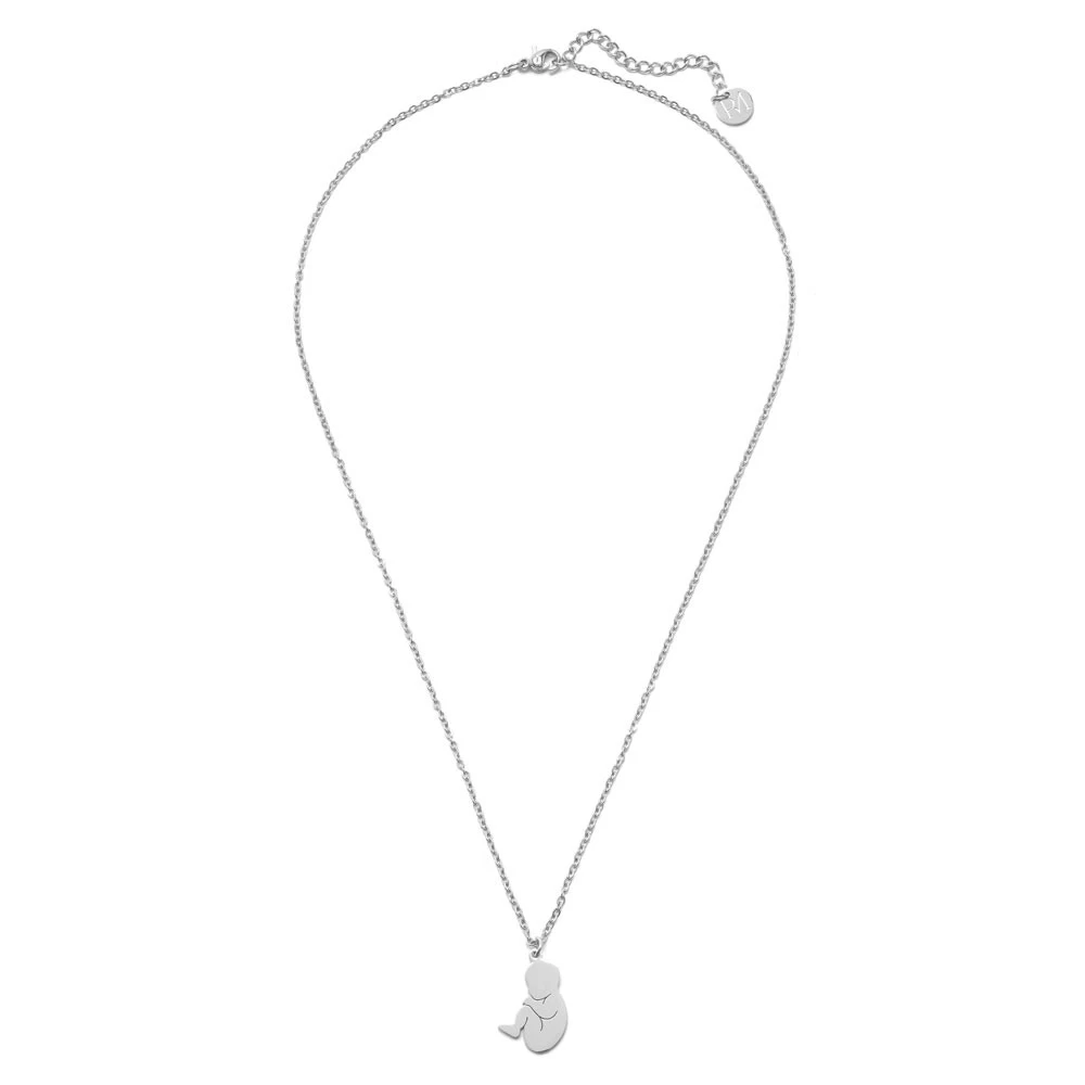 Proud MaMa Ketting Zilver Baby 3 Proud MaMa Ketting Zilver Baby