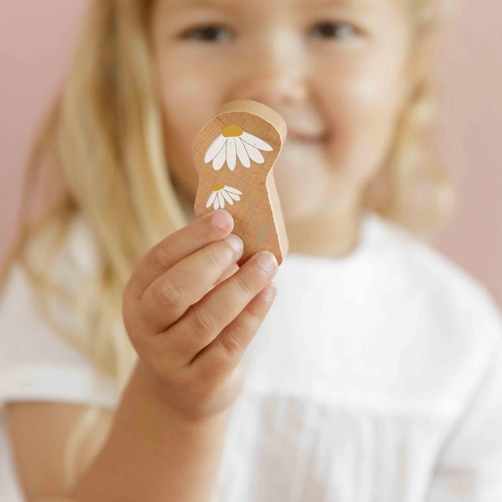 Little Dutch Bouwblokken Pink 5 Little Dutch Bouwblokken Pink - Afbeelding 3