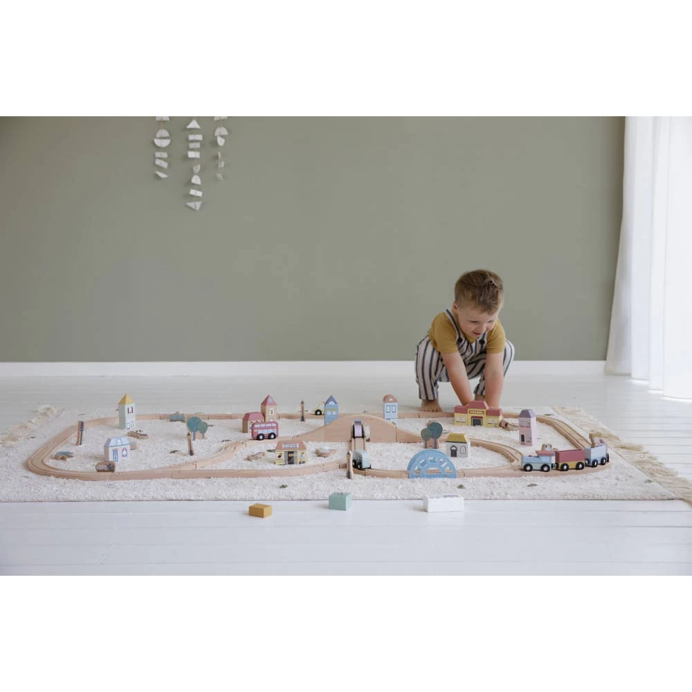 Little Dutch Little Railway Collection Starter Kit XL 4 Little Dutch Little Railway Collection Starter Kit XL - Afbeelding 2