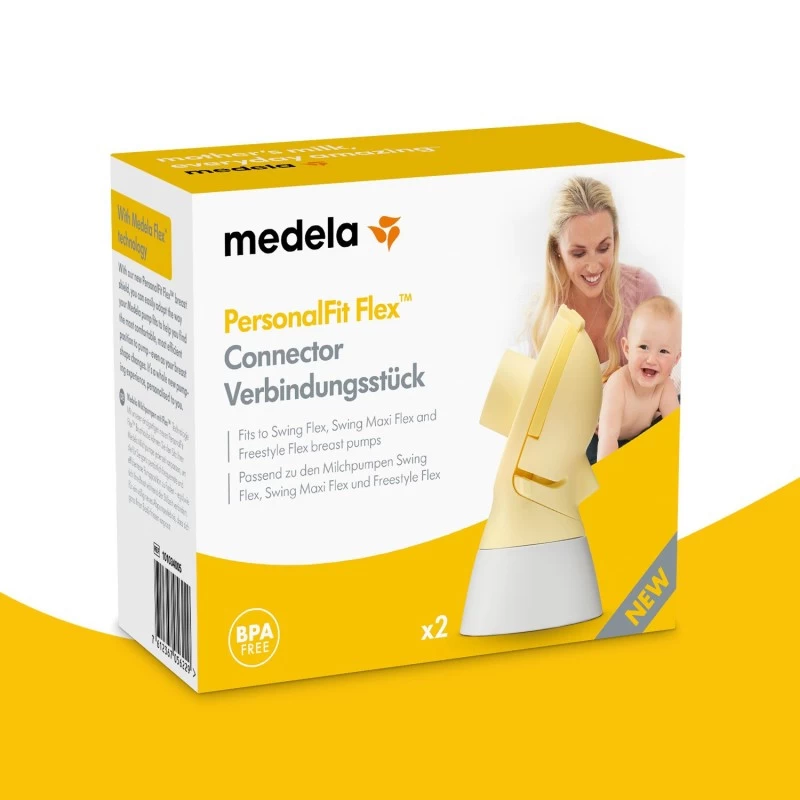 Medela PersonalFit Flex Connector (2 Stuks) 4 Medela PersonalFit Flex Connector (2 Stuks) - Afbeelding 2