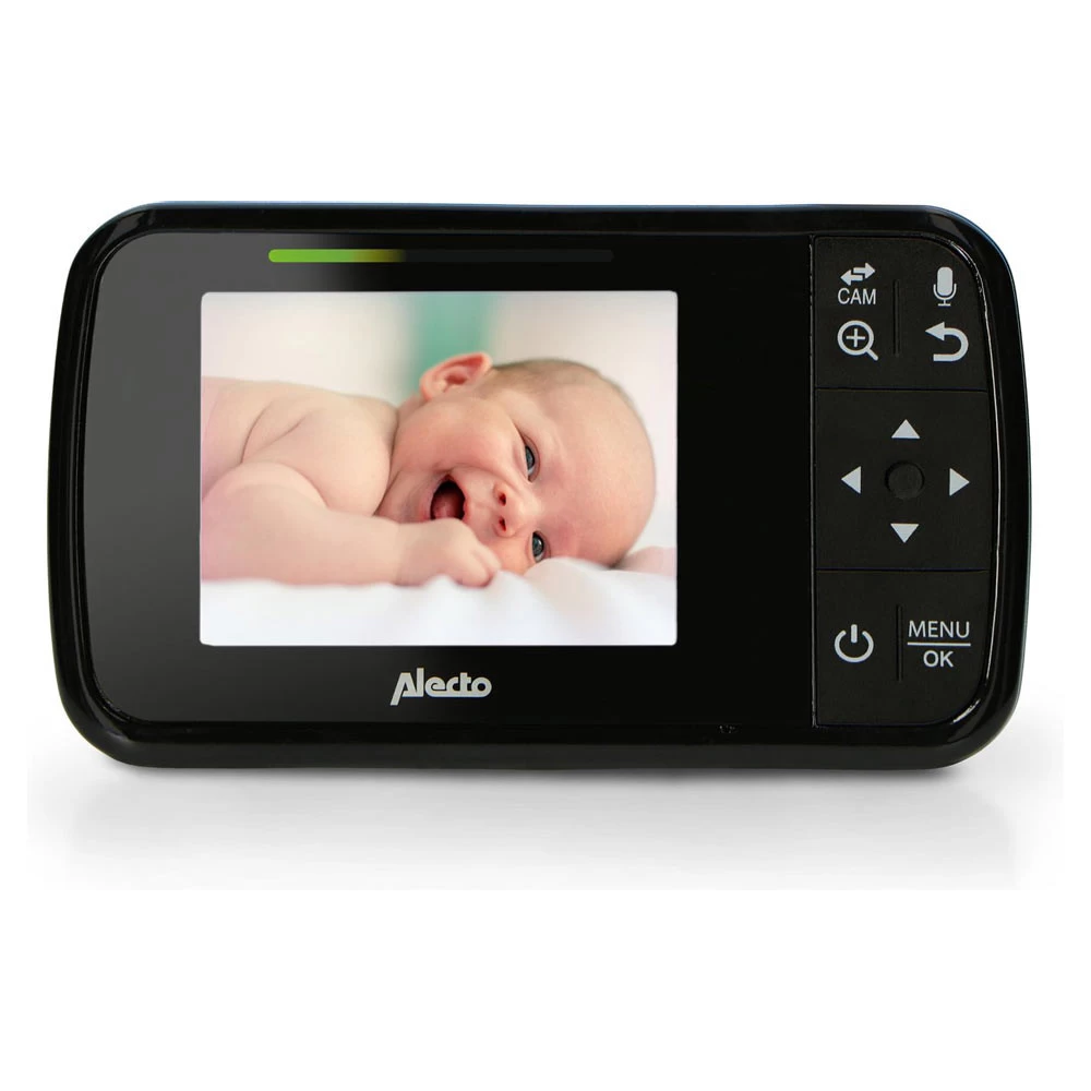 Alecto Babyfoon Met Camera En 3.5 Inch LCD Kleurenscherm Zwart 4 Alecto Babyfoon Met Camera En 3.5 Inch LCD Kleurenscherm Zwart - Afbeelding 2