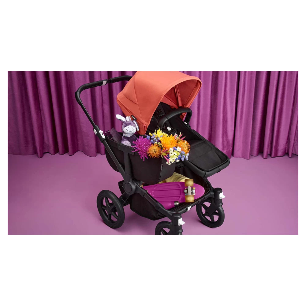 Bugaboo Donkey5 Mono Black - Grey Melange 4 Bugaboo Donkey5 Mono Black - Grey Melange - Afbeelding 2