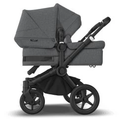 Bugaboo Donkey5 Duo Black - Grey Melange -Babyproducten Verkoop image 28233