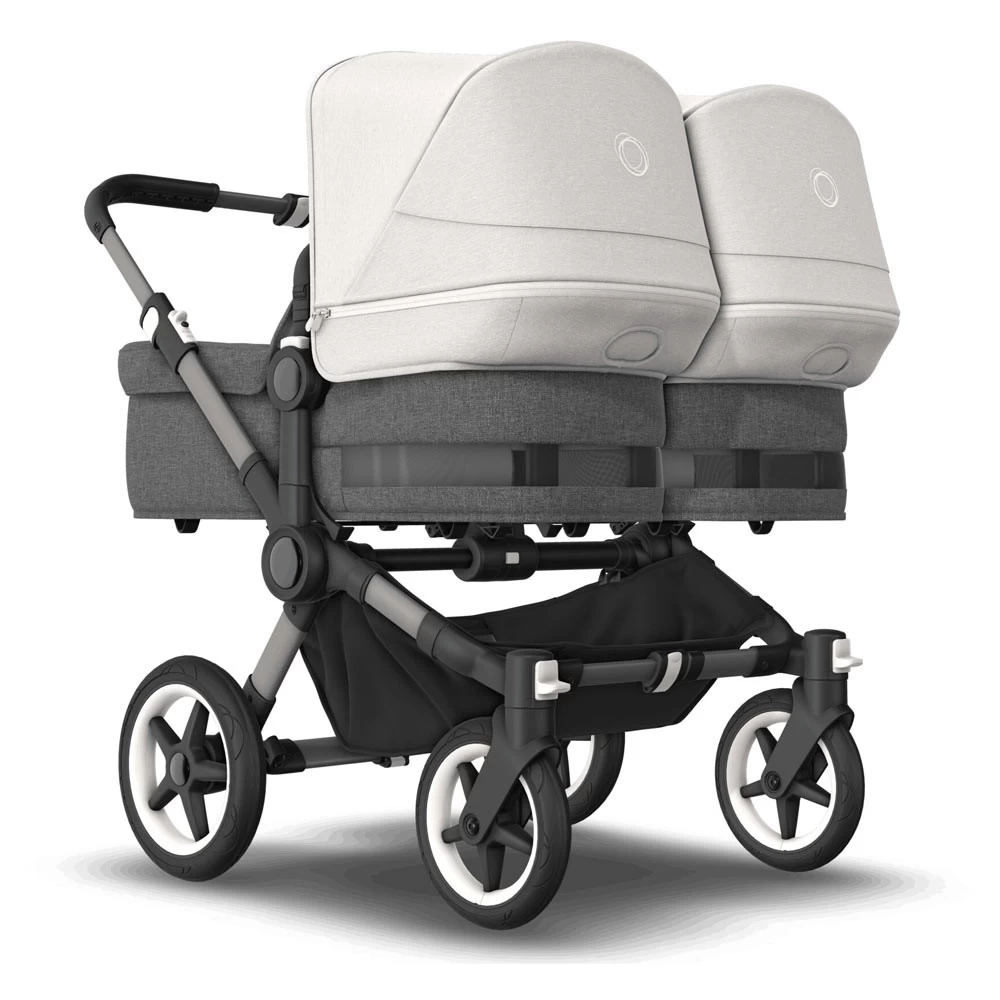 Bugaboo Donkey5 Twin Graphite - Grey Melange 5 Bugaboo Donkey5 Twin Graphite - Grey Melange - Afbeelding 3