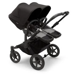 Bugaboo Donkey5 Twin Black - Grey Melange -Babyproducten Verkoop image 28363
