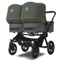 Bugaboo Donkey5 Twin Black - Grey Melange -Babyproducten Verkoop image 28364