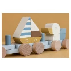 Little Dutch Blokkentrein Sailors Bay FSC 11 Little Dutch Blokkentrein Sailors Bay FSC -Babyproducten Verkoop image 28745