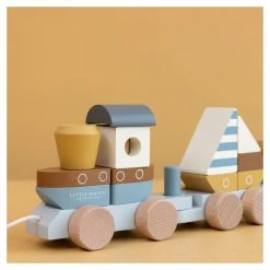 Little Dutch Blokkentrein Sailors Bay FSC 15 Little Dutch Blokkentrein Sailors Bay FSC -Babyproducten Verkoop image 28749