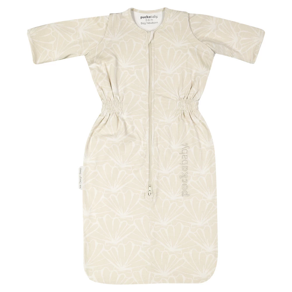 Puckababy The Bag Newborn 0-6 Maanden 70 CM Cotton Seashell Sand 3 Puckababy The Bag Newborn 0-6 Maanden 70 CM Cotton Seashell Sand