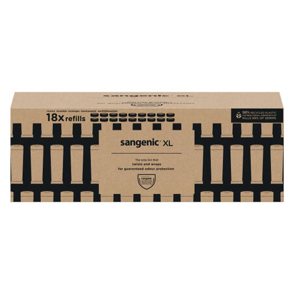 Tommee Tippee Sangenic Creche Navulling 18-pack 4 Tommee Tippee Sangenic Creche Navulling 18-pack - Afbeelding 2