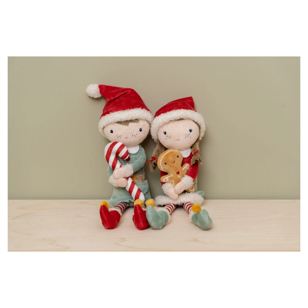 Little Dutch Knuffelpop Kerst Jim 35cm 8 Little Dutch Knuffelpop Kerst Jim 35cm - Afbeelding 6