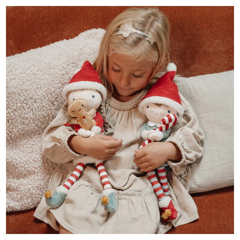 Little Dutch Knuffelpop Kerst Jim 35cm 13 Little Dutch Knuffelpop Kerst Jim 35cm - Afbeelding 11