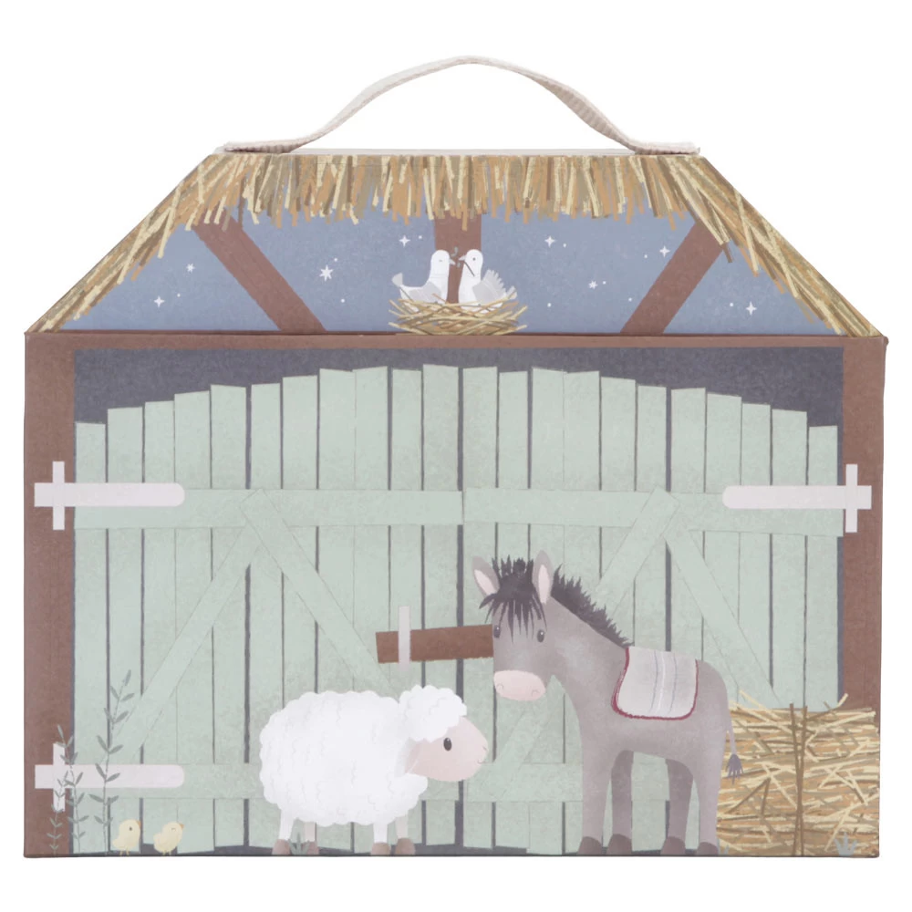 Little Dutch Speelkoffer Kerststal FSC 6 Little Dutch Speelkoffer Kerststal FSC - Afbeelding 4