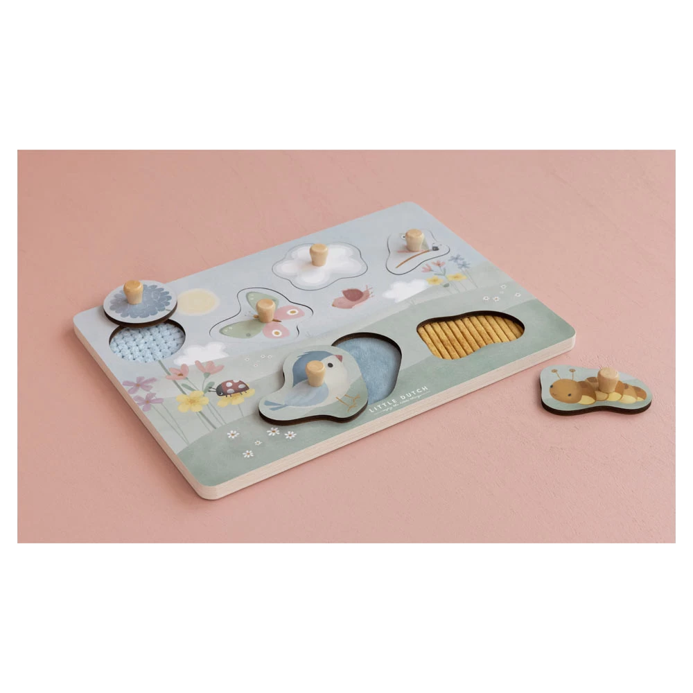 Little Dutch Voelpuzzel Flowers And Butterflies FSC 8 Little Dutch Voelpuzzel Flowers And Butterflies FSC - Afbeelding 6