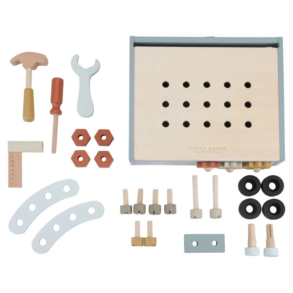 Little Dutch Mini Houten Werkbank FSC 7 Little Dutch Mini Houten Werkbank FSC - Afbeelding 5