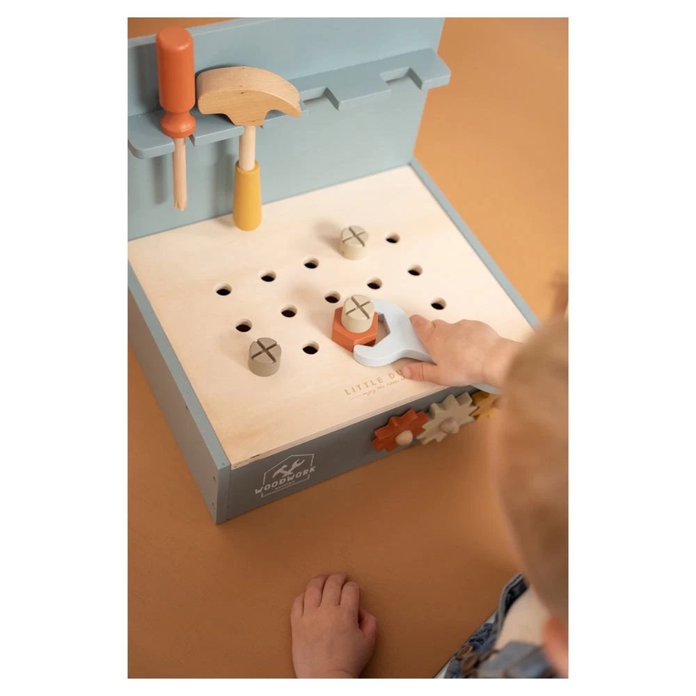 Little Dutch Mini Houten Werkbank FSC 9 Little Dutch Mini Houten Werkbank FSC - Afbeelding 7