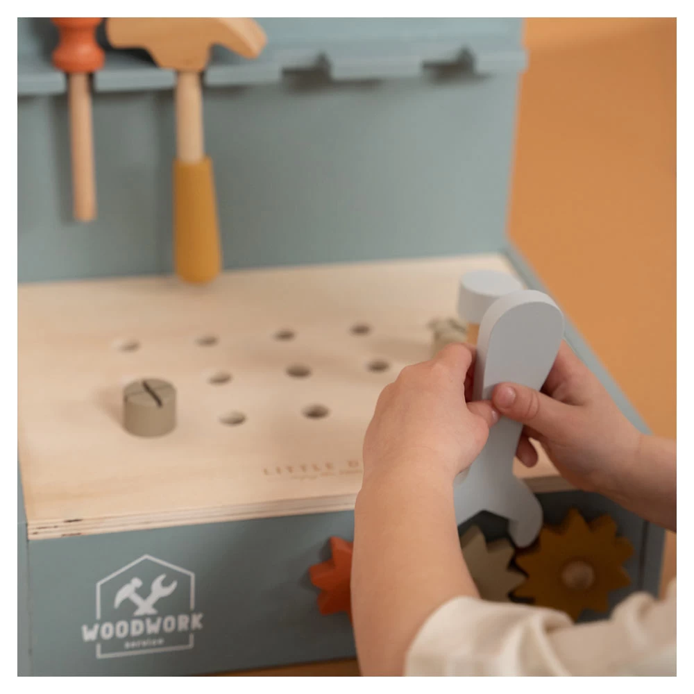 Little Dutch Mini Houten Werkbank FSC 13 Little Dutch Mini Houten Werkbank FSC - Afbeelding 11