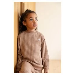 Feetje Pyjama Wafel Bruin -Babyproducten Verkoop image 30630
