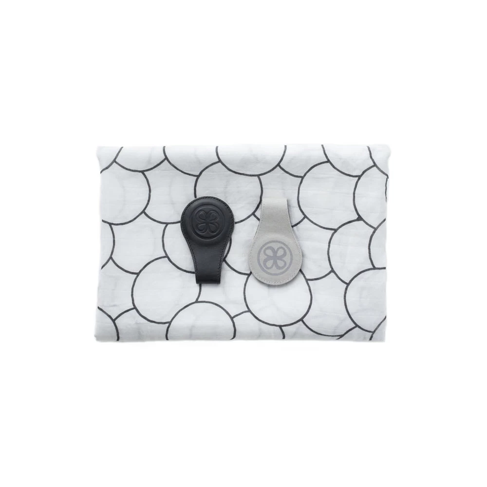 Cloby Set Swaddle Met Clips Black 6 Cloby Set Swaddle Met Clips Black - Afbeelding 4