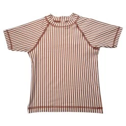 Slipstop Cognac Stripe UV Shirt