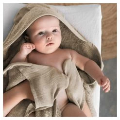 Nifty 2 In 1 Badcape Sand -Babyproducten Verkoop image 32736