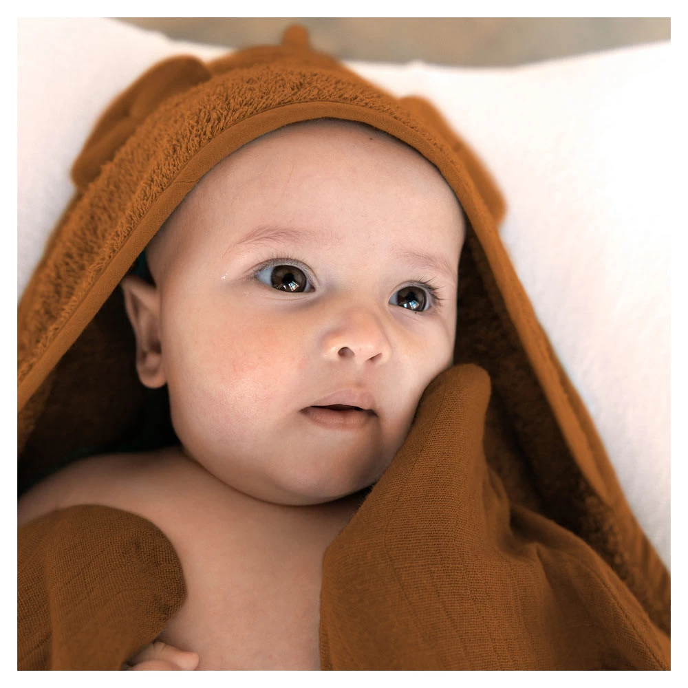 Nifty 2 In 1 Badcape Caramel 7 Nifty 2 In 1 Badcape Caramel - Afbeelding 5