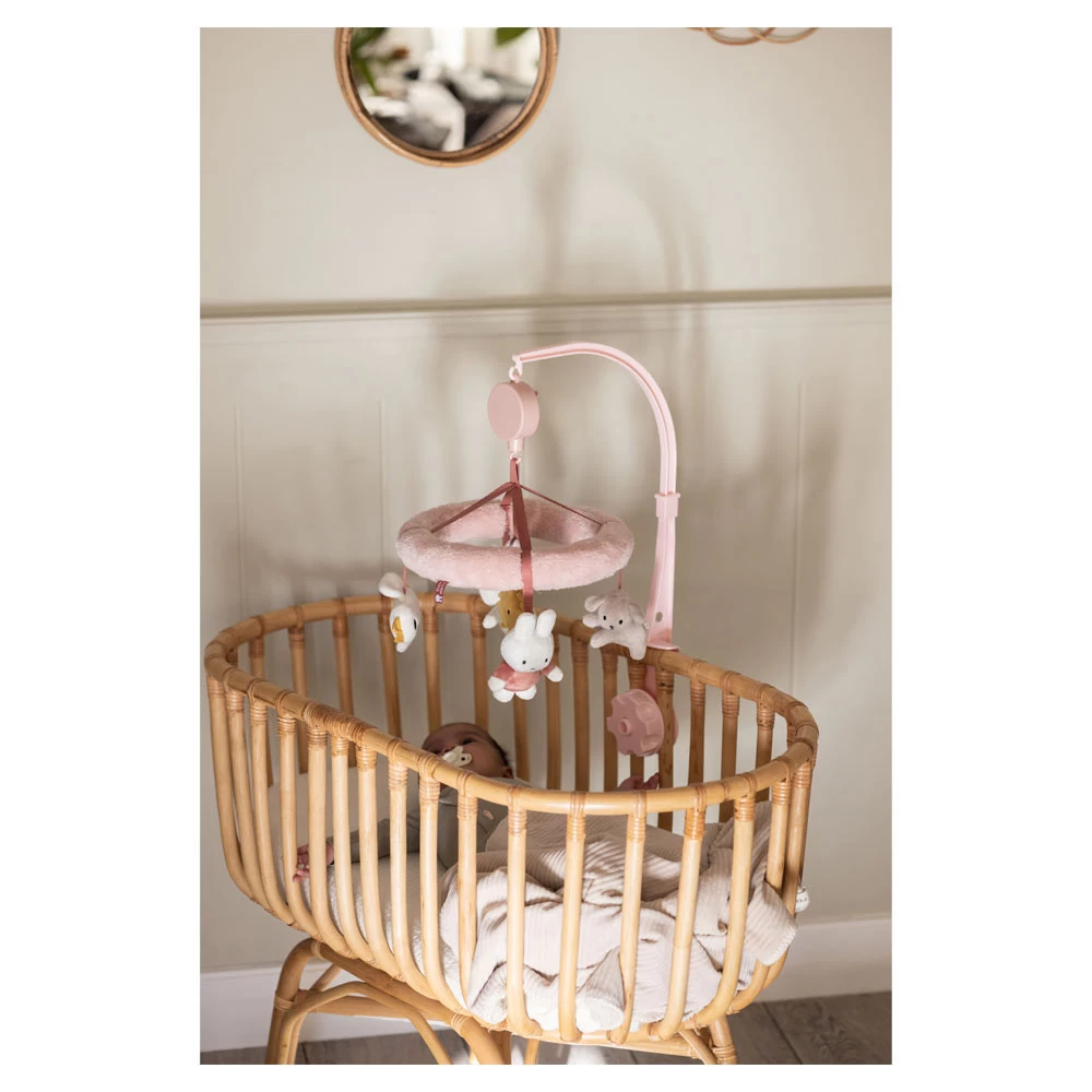 TiAmo Nijntje Muziekmobiel Fluffy Pink 5 TiAmo Nijntje Muziekmobiel Fluffy Pink - Afbeelding 3