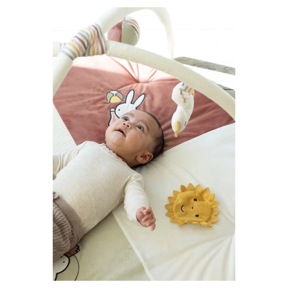 TiAmo Nijntje Speelkleed M/boog Fluffy Pink 7 TiAmo Nijntje Speelkleed M/boog Fluffy Pink - Afbeelding 5