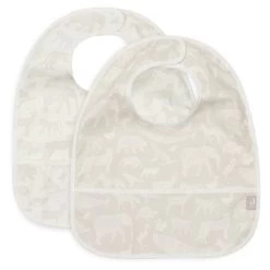 Jollein Slab Waterproof Animals Nougat 2 Stuks