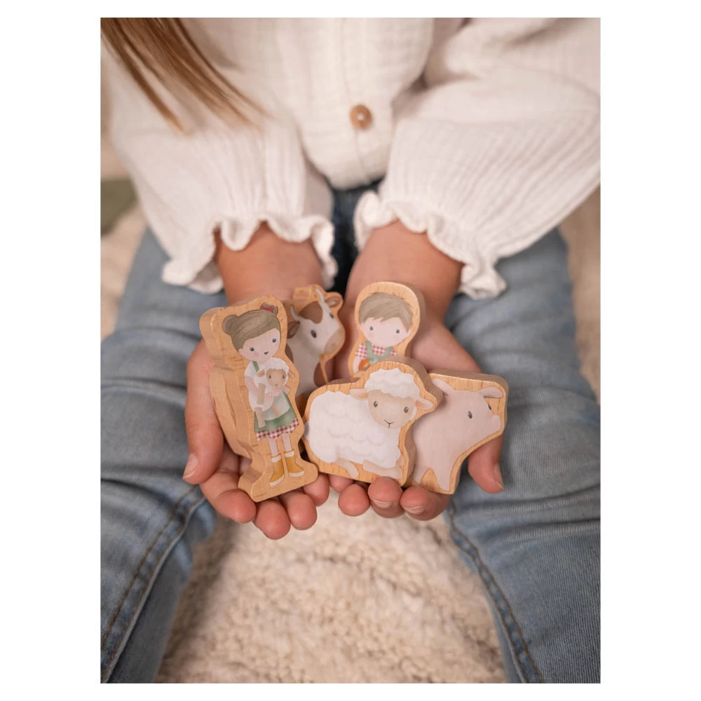 Little Dutch Treinset Little Farm FSC 5 Little Dutch Treinset Little Farm FSC - Afbeelding 3