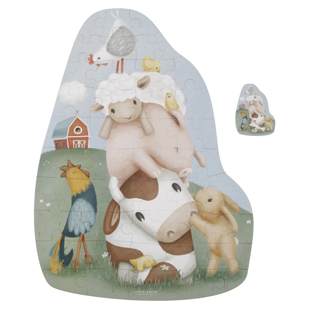 Little Dutch Vloerpuzzel Little Farm FSC 3 Little Dutch Vloerpuzzel Little Farm FSC
