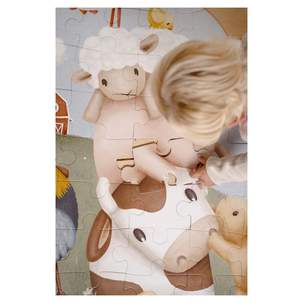 Little Dutch Vloerpuzzel Little Farm FSC 6 Little Dutch Vloerpuzzel Little Farm FSC - Afbeelding 4