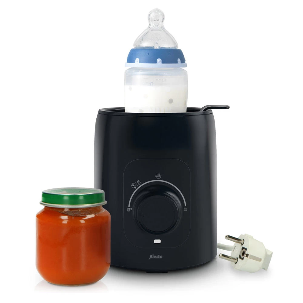Alecto BW600BK Flessenwarmer Zwart 4 Alecto BW600BK Flessenwarmer Zwart - Afbeelding 2