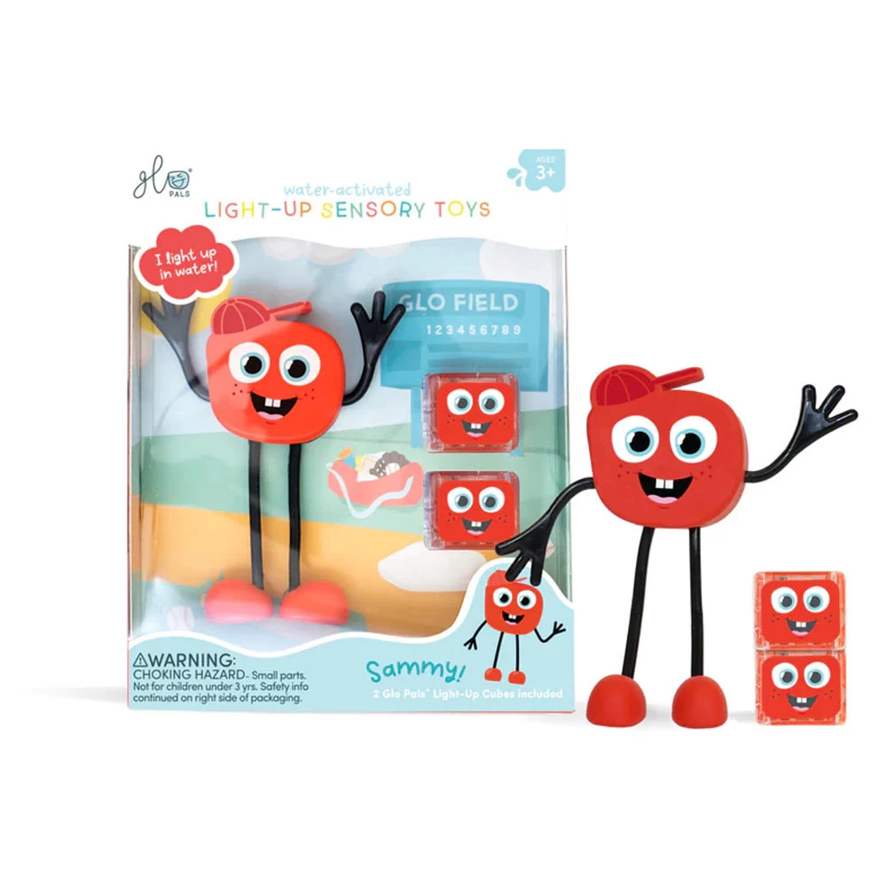 Glo Pals Light Up Sensory Toy Sammy 3 Glo Pals Light Up Sensory Toy Sammy